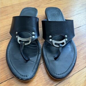 TOD’S Leather Driver Sandals